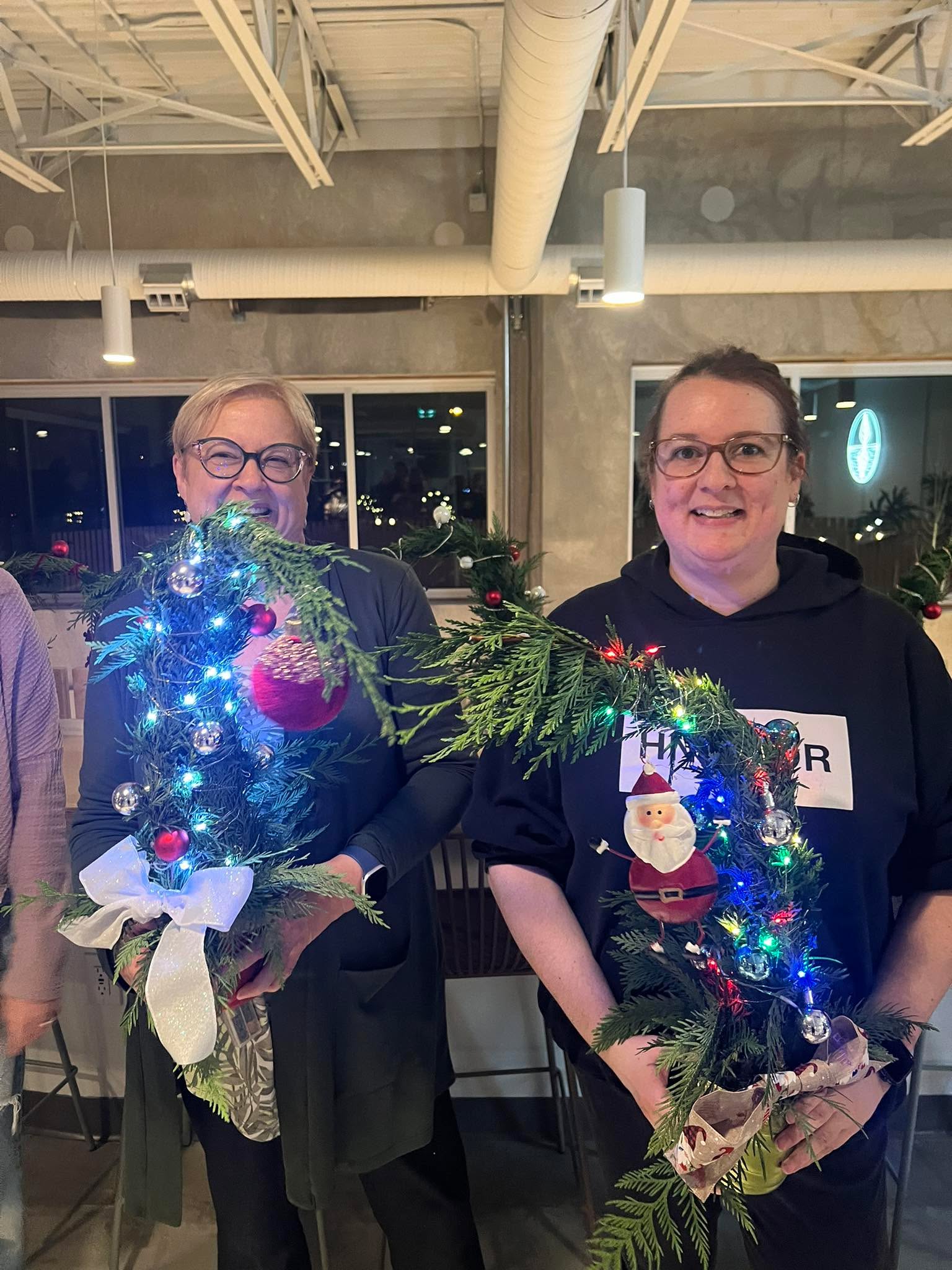 So much fun making Grinch Trees!